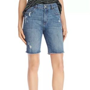 DL1961 Jerry Denim Bermuda Shorts in Hooper Wash